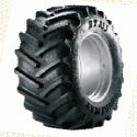Multistar Tyres 24 inch - 12.4x24 8plyR1 Tyreand tube set